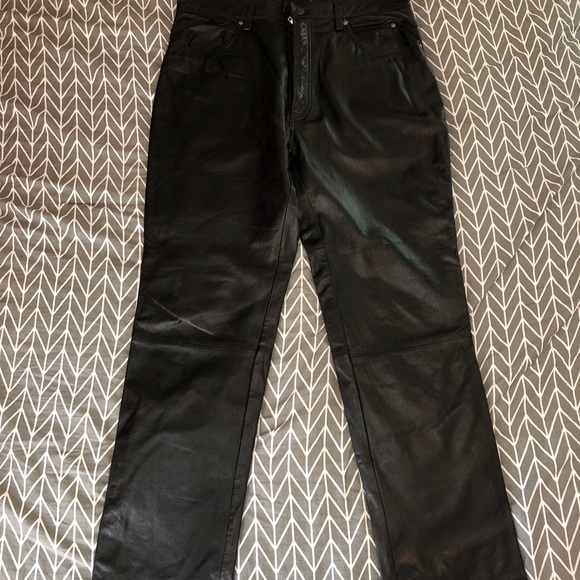 Men’s Harley Davidson Leather Pants - Picture 2 of 11